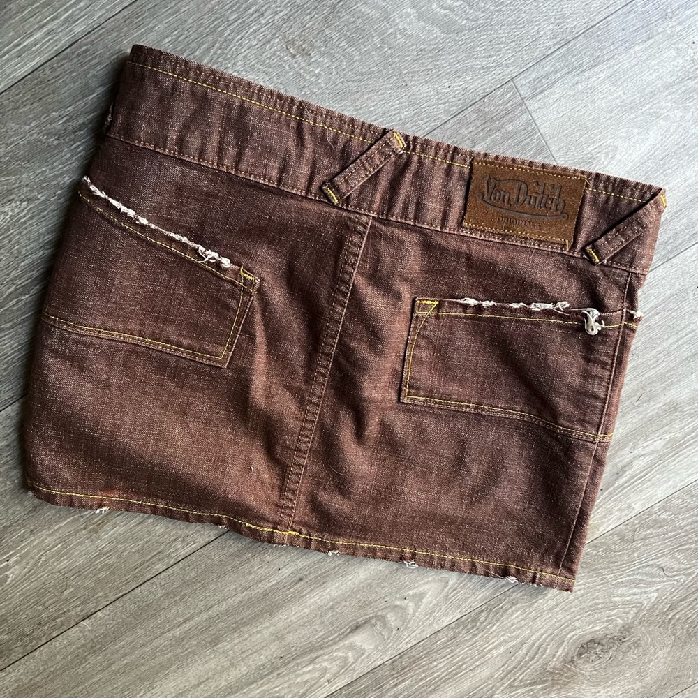 Von Dutch Denim Miniskirt